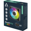 Вентилатор ARCTIC BioniX P12 A-RGB PWM 120mm Daisy Chain - Черен