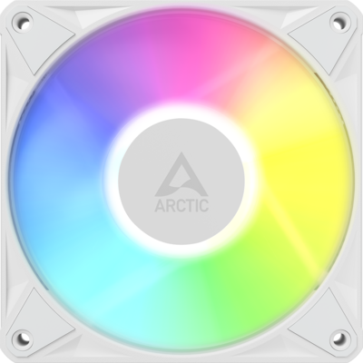 Вентилатор ARCTIC BioniX P12 A-RGB PWM 120mm Daisy Chain - Бял