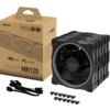 Комплект Вентилатори 3в1 ASUS PRIME MR120 ARGB Reverse Black Edition