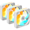 Комплект вентилатори 3-Pack GIGABYTE AORUS EZ CHAIN FAN 120 ICE, 120x120x25mm ARGB