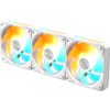 Комплект вентилатори 3-Pack GIGABYTE AORUS EZ CHAIN FAN 120 ICE, 120x120x25mm ARGB