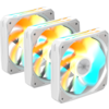 Комплект вентилатори 3-Pack GIGABYTE AORUS EZ CHAIN RVS FAN 120 ICE, 120x120x25mm ARGB