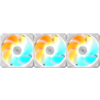 Комплект вентилатори 3-Pack GIGABYTE AORUS EZ CHAIN RVS FAN 120 ICE, 120x120x25mm ARGB