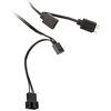 Комплект Вентилатори Kolink Umbra X 3 x 120mm ARGB High Performance PWM, Черен