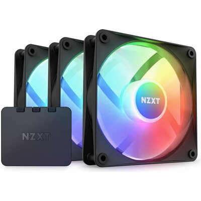 Комплект вентилатори NZXT F120 RGB Core, 3 x 120mm + RGB Контролер