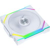 Вентилатори 3бр Lian Li UNI FAN SL Wireless ARGB PWM Reverse Blade - 120 mm Бели + Контролер