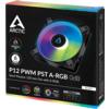 Вентилатор ARCTIC P12 Black, A-RGB, 120mm