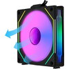 Вентилатор Lian-Li UNI SL-INF Reverse Blade, 120 мм, ARGB PWM, Черен