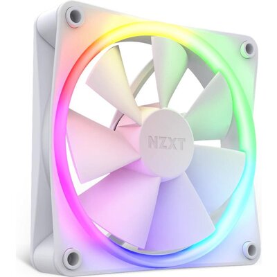 Вентилатор NZXT F120 RGB Бял