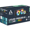 Охладител за процесор Arctic Liquid Freezer III Pro 240 A-RGB  - Black