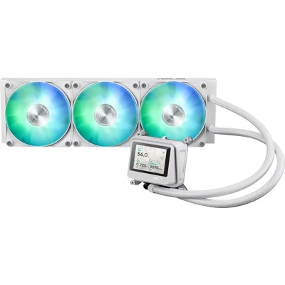 Охладител за процесор ASUS MAX Gaming LC 360 ARGB LCD White Edition