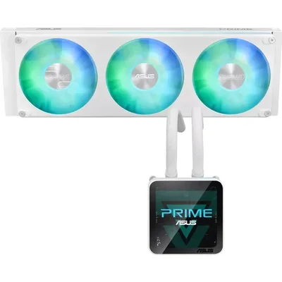 Охладител за процесор ASUS Prime SLC II 360 ARGB LCD - Бял