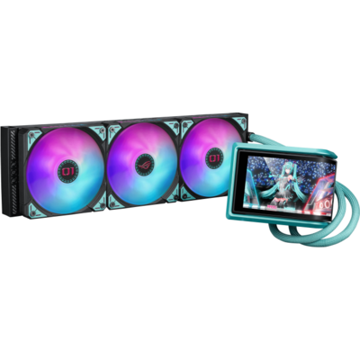 Охладител за процесор ASUS ROG RYUO IV 360 ARGB Hatsune Miku Edition