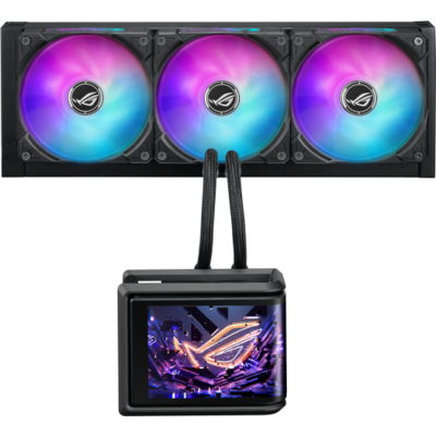 Охладител за процесор ASUS ROG Ryuo IV SLC 360 ARGB 6.67" Curved AMOLED Display