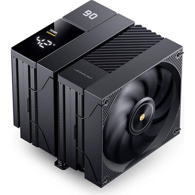 Охладител за процесор Jonsbo CC90 Dual Tower 130mm Display - Черен