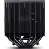 Охладител за процесор Jonsbo CC90 Dual Tower 130mm Display - Черен