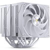 Охладител за процесор Jonsbo CC90 Dual Tower 130mm Display - Бял