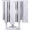 Охладител за процесор Jonsbo CC90 Dual Tower 130mm Display - Бял