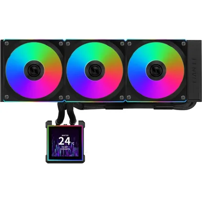 Охладител за процесор Lian Li HydroShift II LCD-S 360CL RGB - Черен