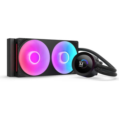 Охладител за процесор NZXT Kraken Plus 240 RGB LCD Display - Black
