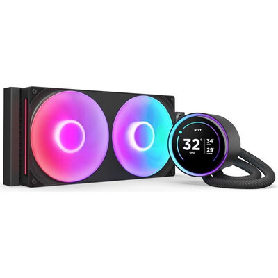 Охладител за процесор NZXT Kraken Elite 280 V2 RGB Black LCD Display