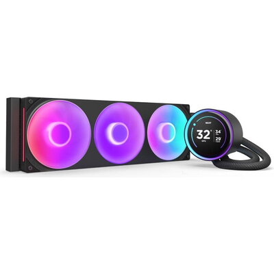 Охладител за процесор NZXT Kraken Elite 360 V2 RGB Black LCD Display