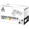 Охладител за процесор Arctic Liquid Freezer III 240 A-RGB White