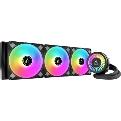 Охладител за процесор Arctic Liquid Freezer III 420 Black A-RGB