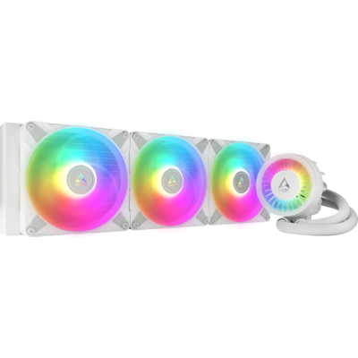 Охладител за процесор Arctic Liquid Freezer III 420 White A-RGB