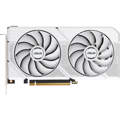 Видео карта ASUS DUAL RTX 5060 White Edition OC 8GB GDDR7