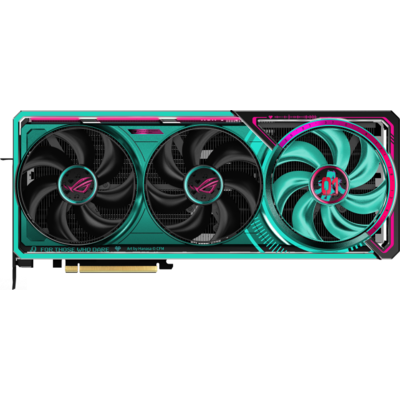 Видео карта ASUS ROG ASTRAL RTX 5080 OC 16GB GDDR7 Hatsune Miku Edition