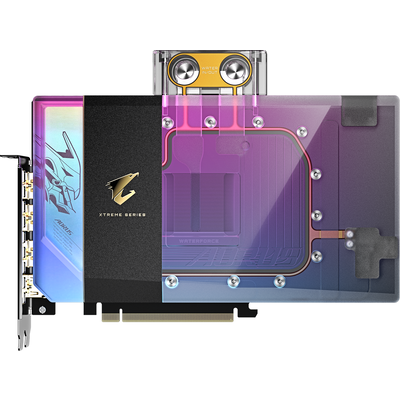 Видео карта GIGABYTE AORUS GeForce RTX 5090 XTREME WATERFORCE WB 32G