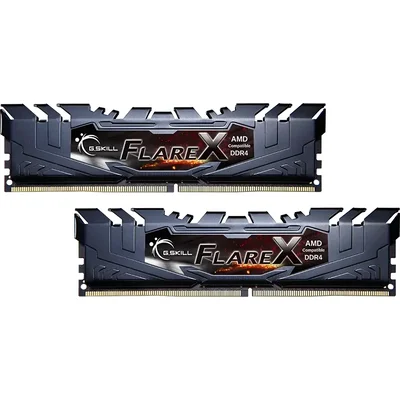 Памет G.SKILL Flare X 32GB(2x16GB) DDR4 3200MHz CL16 - F4-3200C16D-32GFX