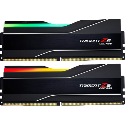Памет G.SKILL Trident Z5 Neo RGB Black 64GB(2x32GB) DDR5 6000MHz CL26 - AMD EXPO