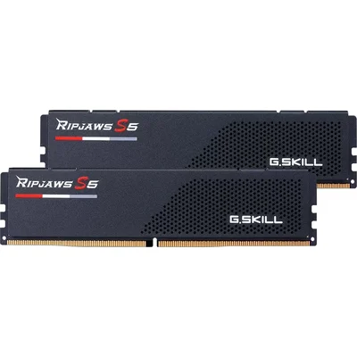 Памет G.SKILL Ripjaws S5 Black 128GB(2x64GB) DDR5 6400MHz, CL36 - Intel XMP