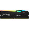 Памет Kingston FURY Beast Black RGB 64GB(2x32GB) DDR5 6000MHz 36CL