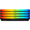 Памет Kingston FURY Beast Black RGB 128GB(4x32GB) DDR4 3200MHz