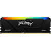Памет Kingston FURY Beast Black RGB 128GB(4x32GB) DDR4 3600MHz
