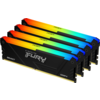 Памет Kingston FURY Beast Black RGB 64GB(4x16GB) DDR4 3200MHz CL16