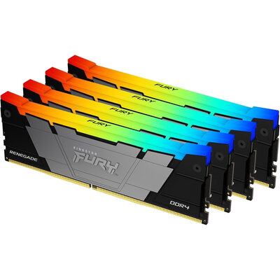 Памет Kingston FURY Renegade RGB 64GB (4x16GB) DDR4 3600MHz