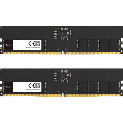 Памет Silicon Power 32GB (2x16GB) DDR5 4800MHz CL40 UDIMM SP032GBLVU480F22