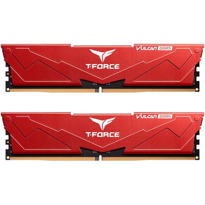 Памет Team Group T-Force Vulcan Red DDR5 32GB (2x16GB) 6000MHz CL30