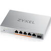 Комутатор ZyXEL XMG-105 5 Ports 2,5G + 1 SFP+ MultiGig unmanaged Desktop Switch