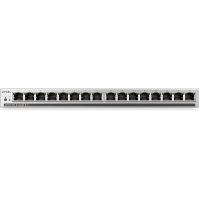 Комутатор ZyXEL GS1100-16ES  Slimline Unmanaged + 16 port Gigabit - Unmanaged + Switch