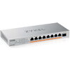 Комутатор ZyXEL XMG-108 8 Ports 2,5G + 1 SFP+, 8 ports 100W total PoE++ Desktop MultiGig unmanaged Switch