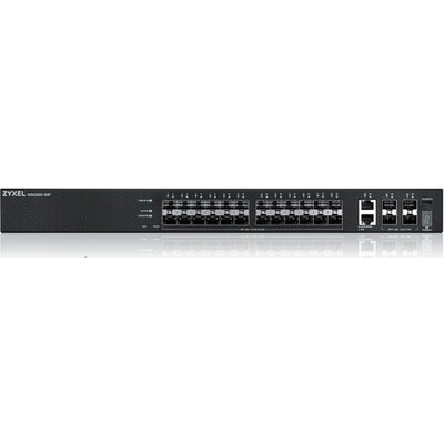 Комутатор ZyXEL XGS2220-30F, L3 Access Switch, 24x1G SFP, 2x10mG RJ45, 4x10G SFP+ Uplink, incl. 1 yr NebulaFlex Pro