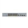 Комутатор ZyXEL GS1350-18HP, 18 Port managed CCTV PoE switch, long range, 250W