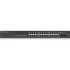 Комутатор ZyXEL GS1900-24 v2, 24-port GbE L2 Smart Switch, rackmount, fanless