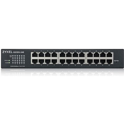 Комутатор ZyXEL GS1915-24E, 24-port GbE Smart hybrid mode Switch