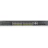 Комутатор ZyXEL GS2220-28HP, EU region, 24-port GbE L2 PoE Switch with GbE Uplink